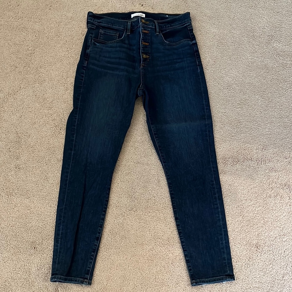 LOFT high waist skinny